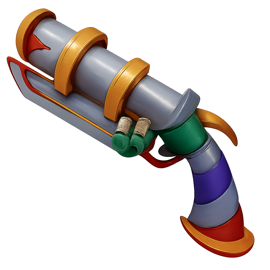 Chroma Swirly Gun